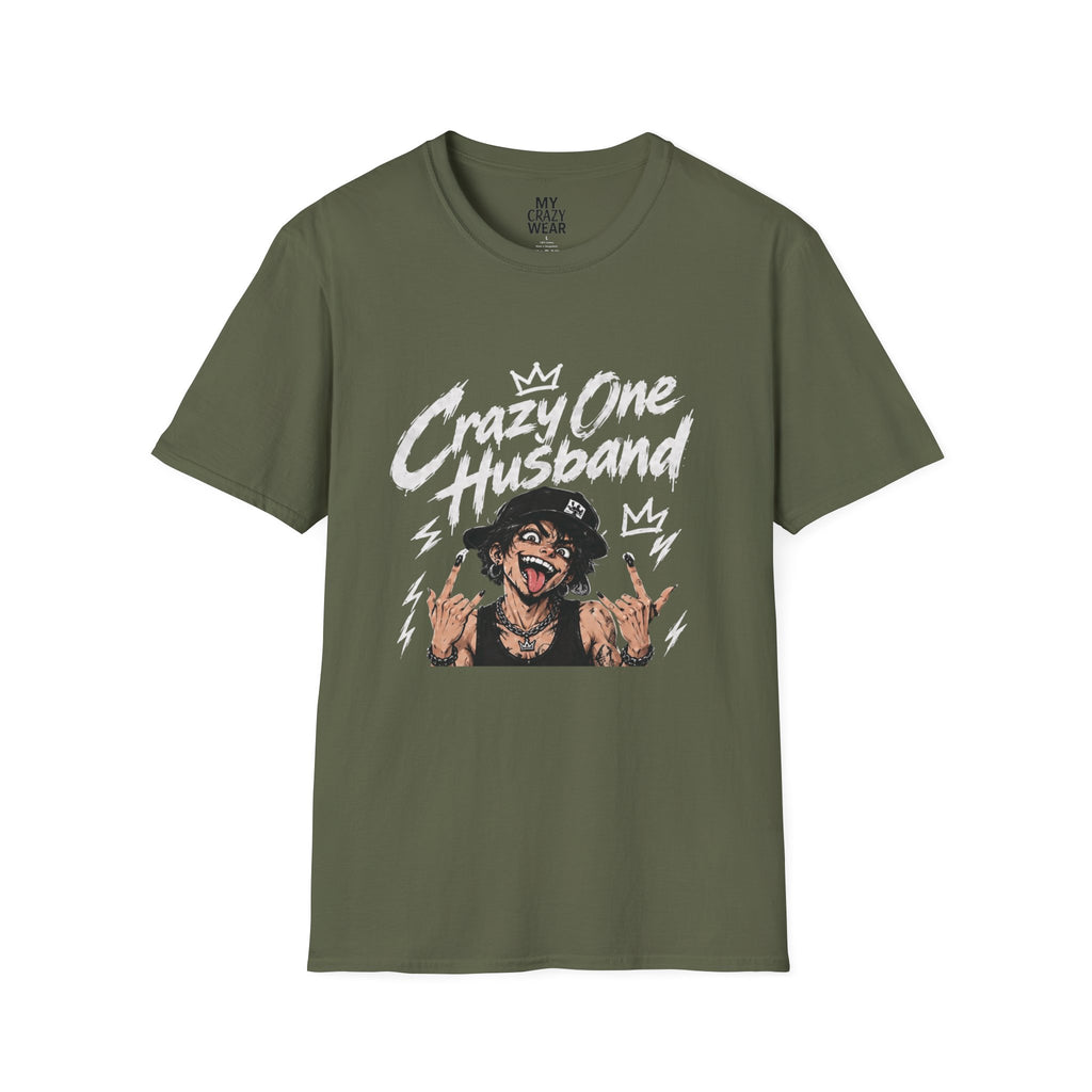 Crazy One Husband T-Shirt — Funny Husband Graphic Tee