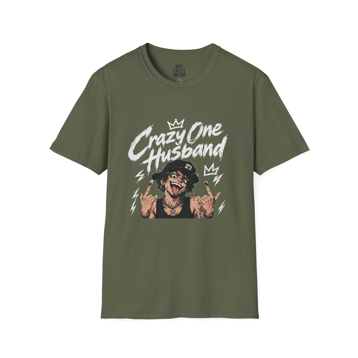 Crazy One Husband T-Shirt — Funny Husband Graphic Tee
