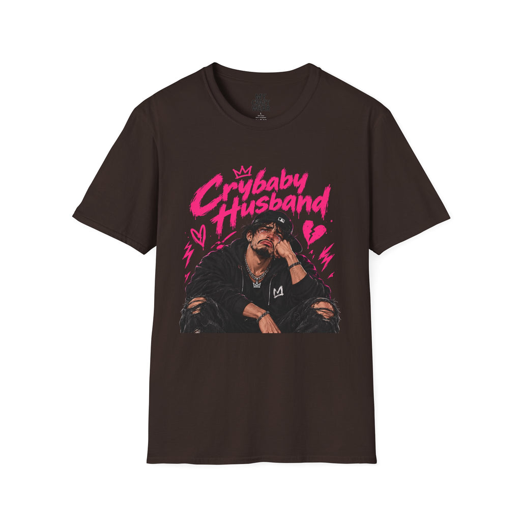 Crybaby Husband T-Shirt — Edgy Streetwear Graphic Tee