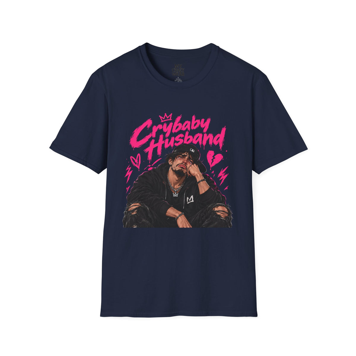 Crybaby Husband T-Shirt — Edgy Streetwear Graphic Tee