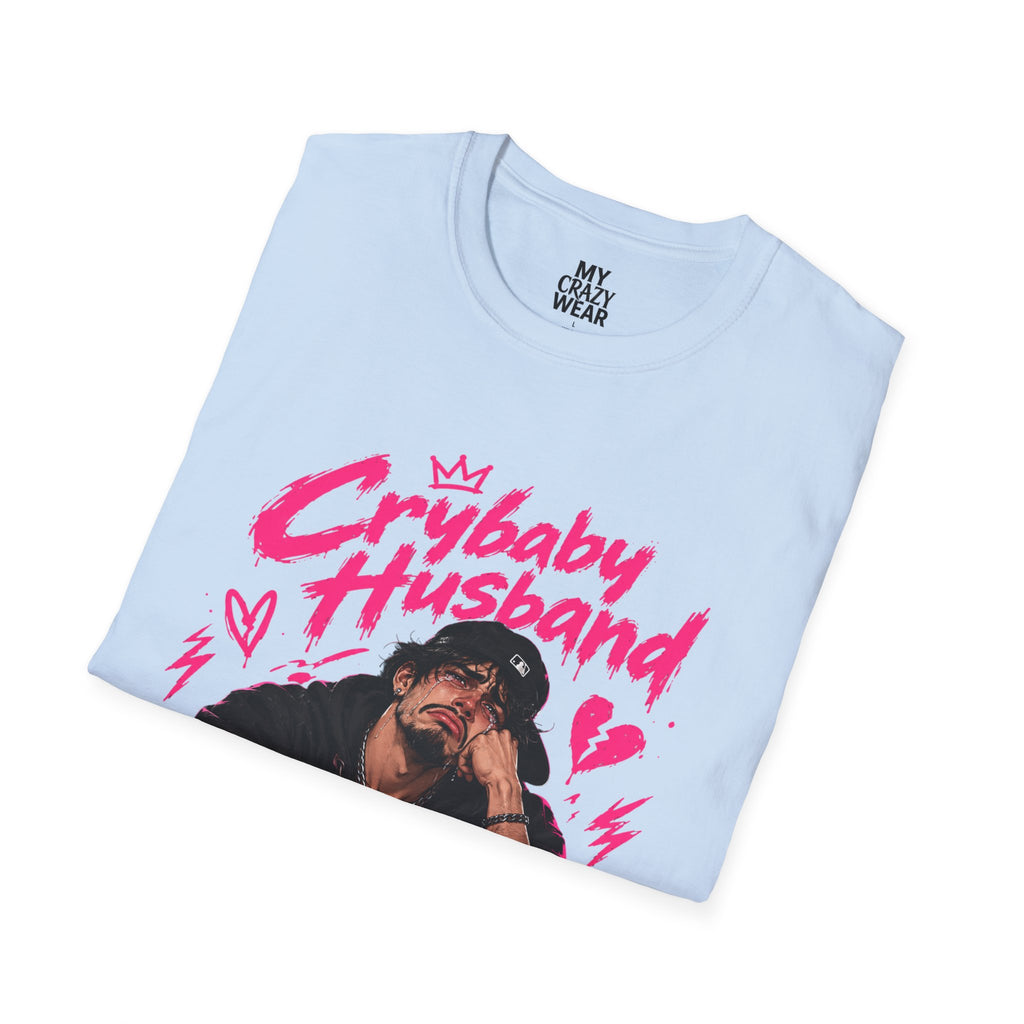 Crybaby Husband T-Shirt — Edgy Streetwear Graphic Tee