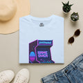 Retro Synthwave Arcade T-Shirt — "Game Over" Graphic
