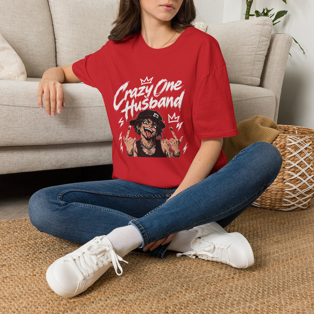 Crazy One Husband T-Shirt — Funny Husband Graphic Tee