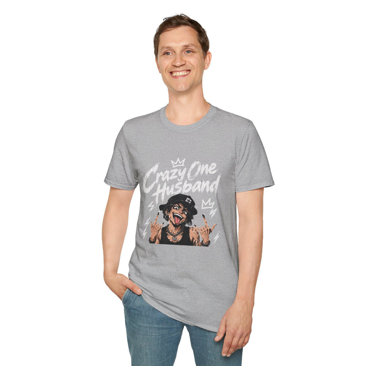 Crazy One Husband T-Shirt — Funny Husband Graphic Tee