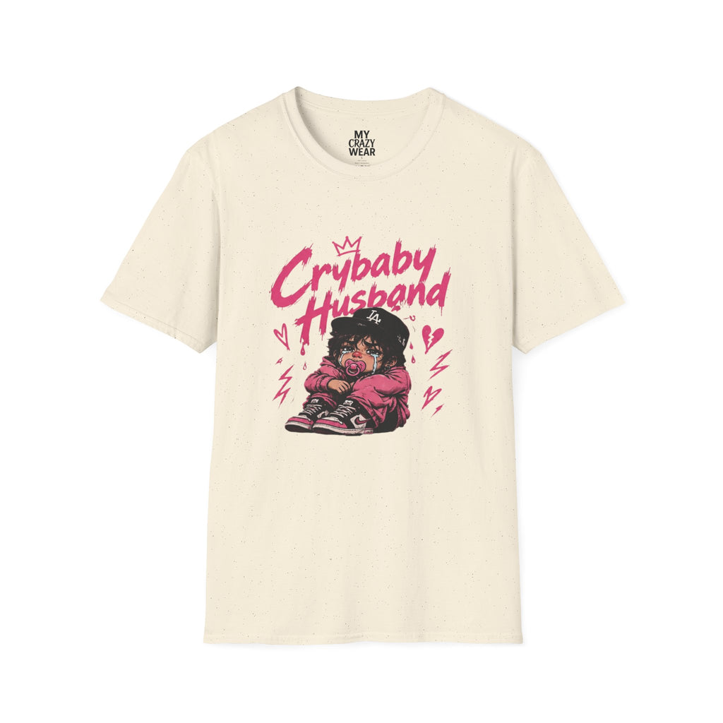 Crybaby Husband T-Shirt — Cute Retro Cartoon Graphic Tee