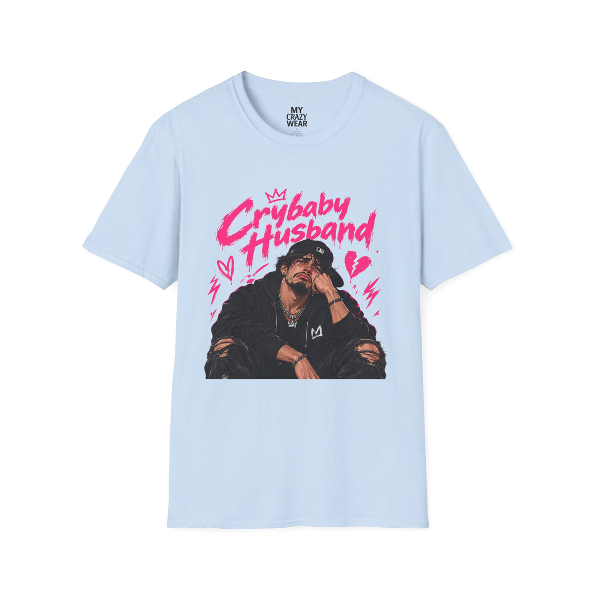 Crybaby Husband T-Shirt — Edgy Streetwear Graphic Tee