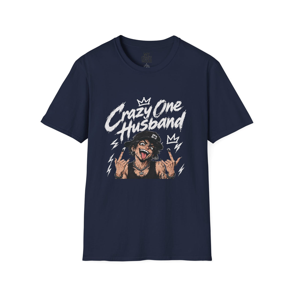 Crazy One Husband T-Shirt — Funny Husband Graphic Tee
