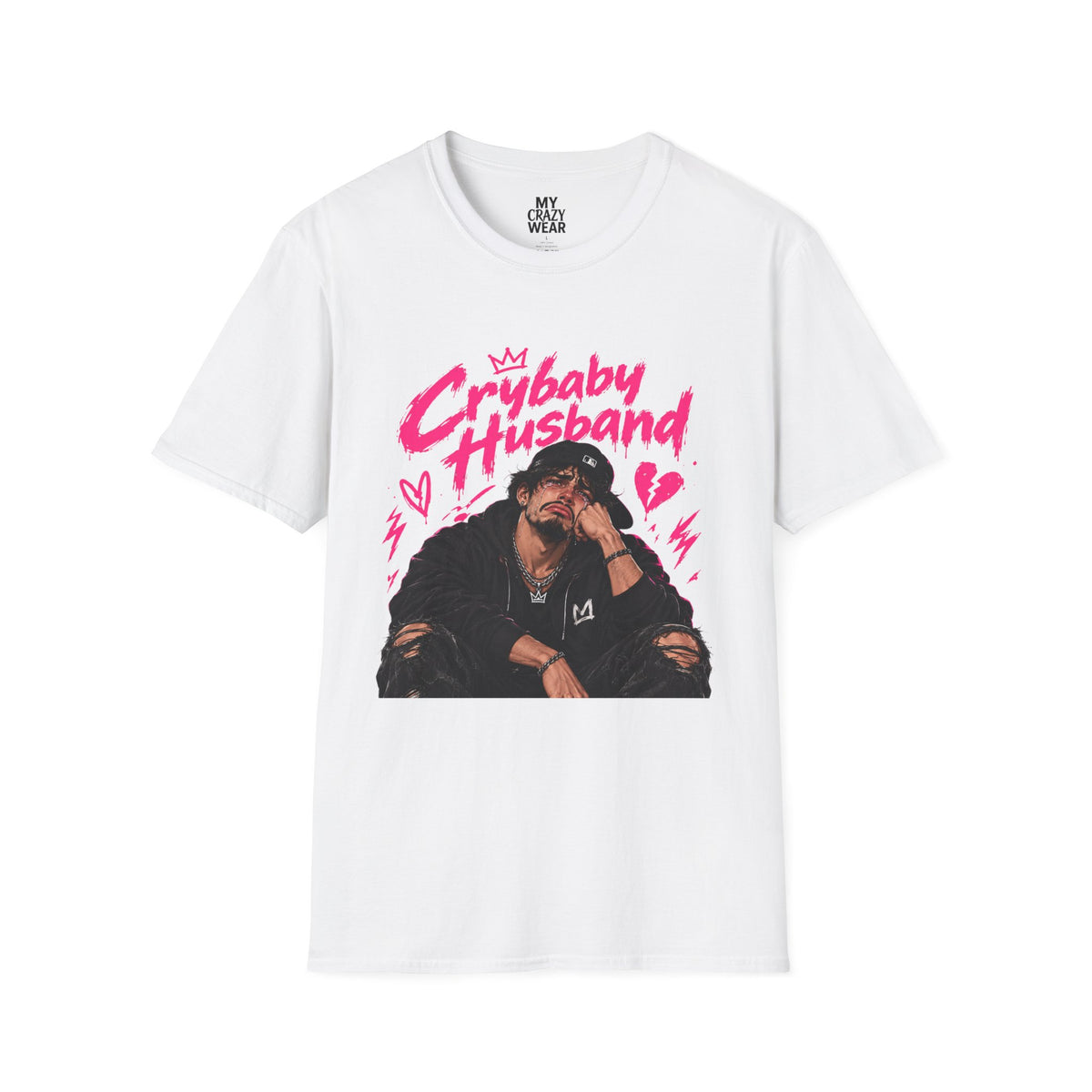 Crybaby Husband T-Shirt — Edgy Streetwear Graphic Tee