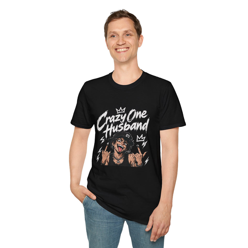 Crazy One Husband T-Shirt — Funny Husband Graphic Tee