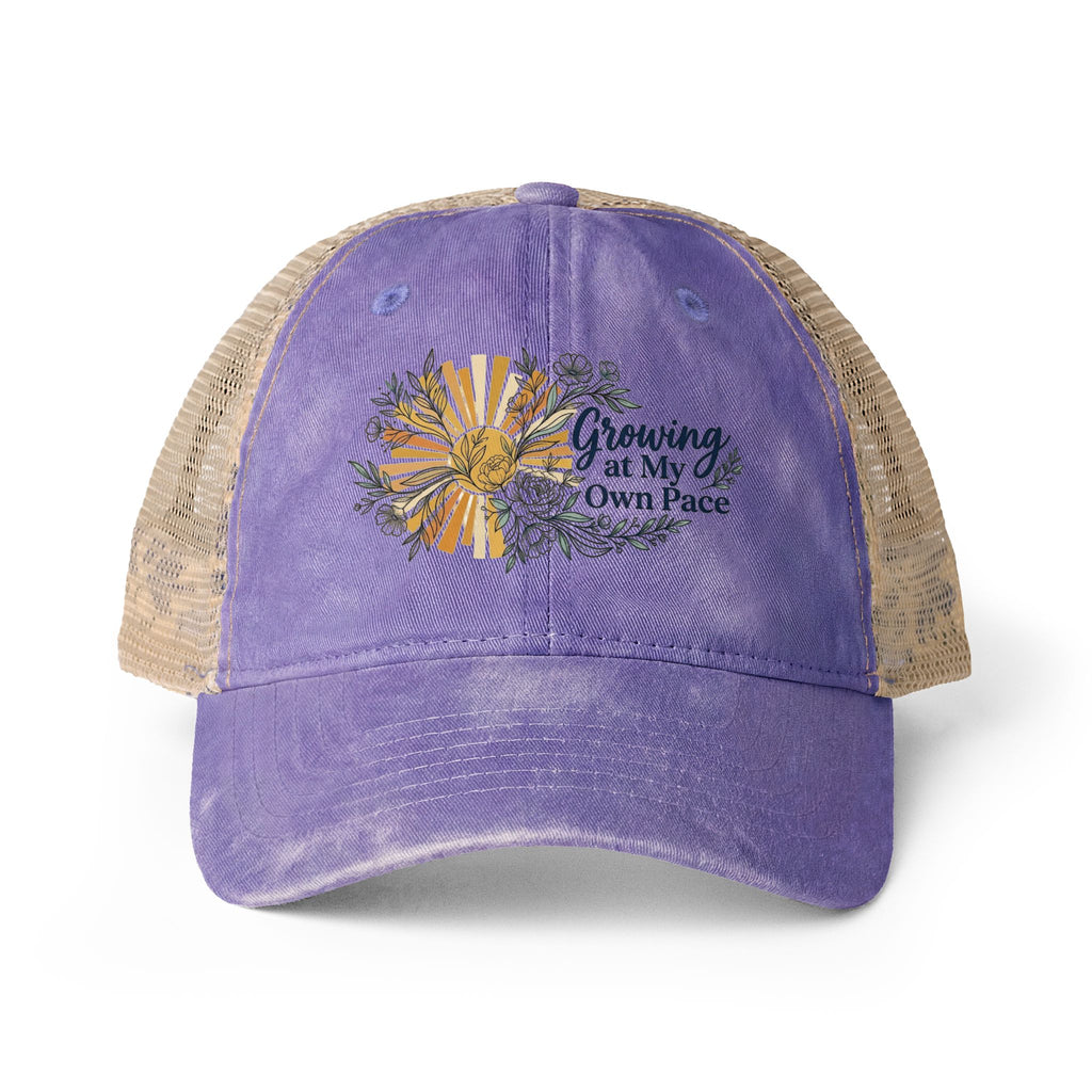 Women's Washed Mesh-Back Cap