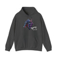 Samurai Mask Hoodie - Neon Ronin 'Bring the Warrior' Graphic Sweatshirt