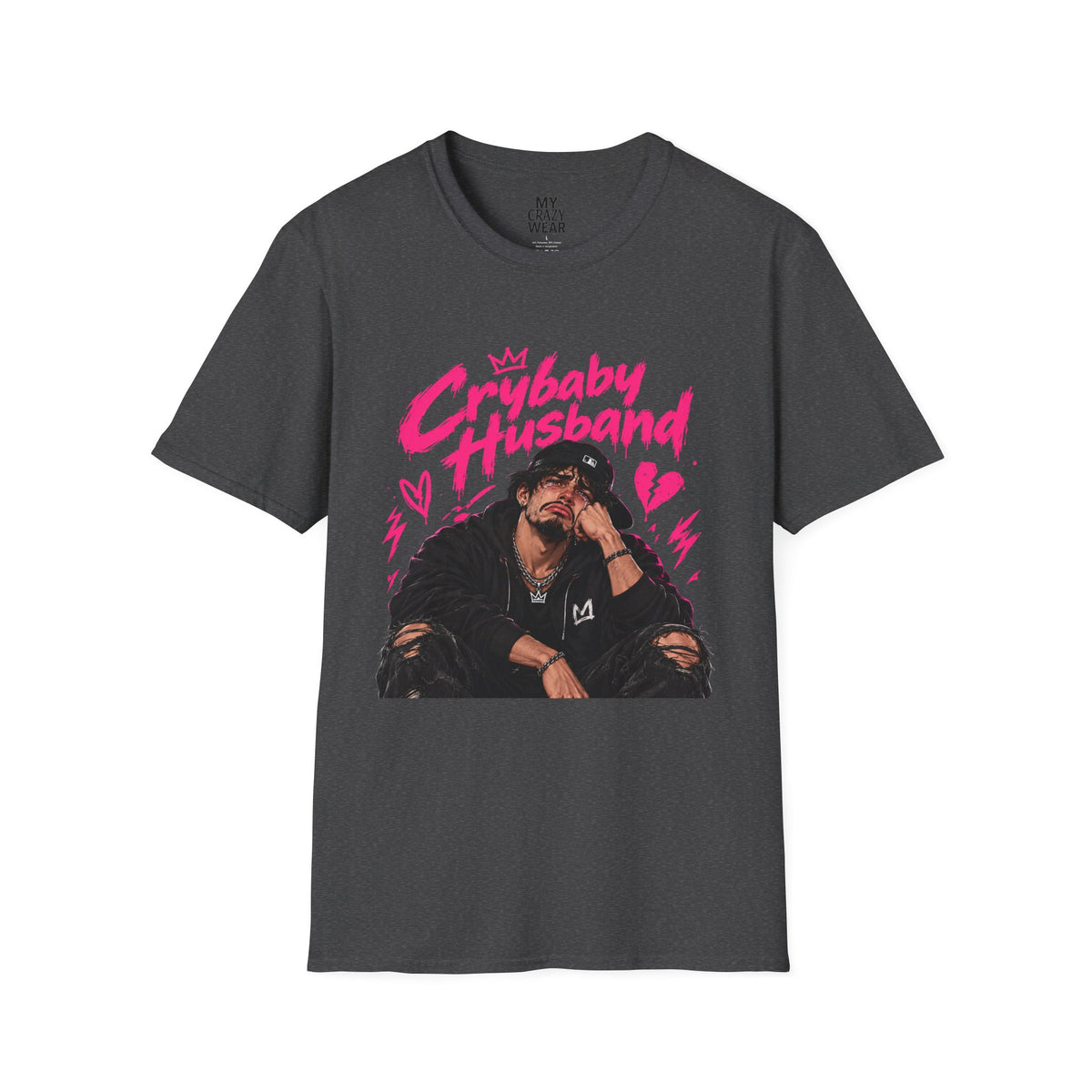 Crybaby Husband T-Shirt — Edgy Streetwear Graphic Tee