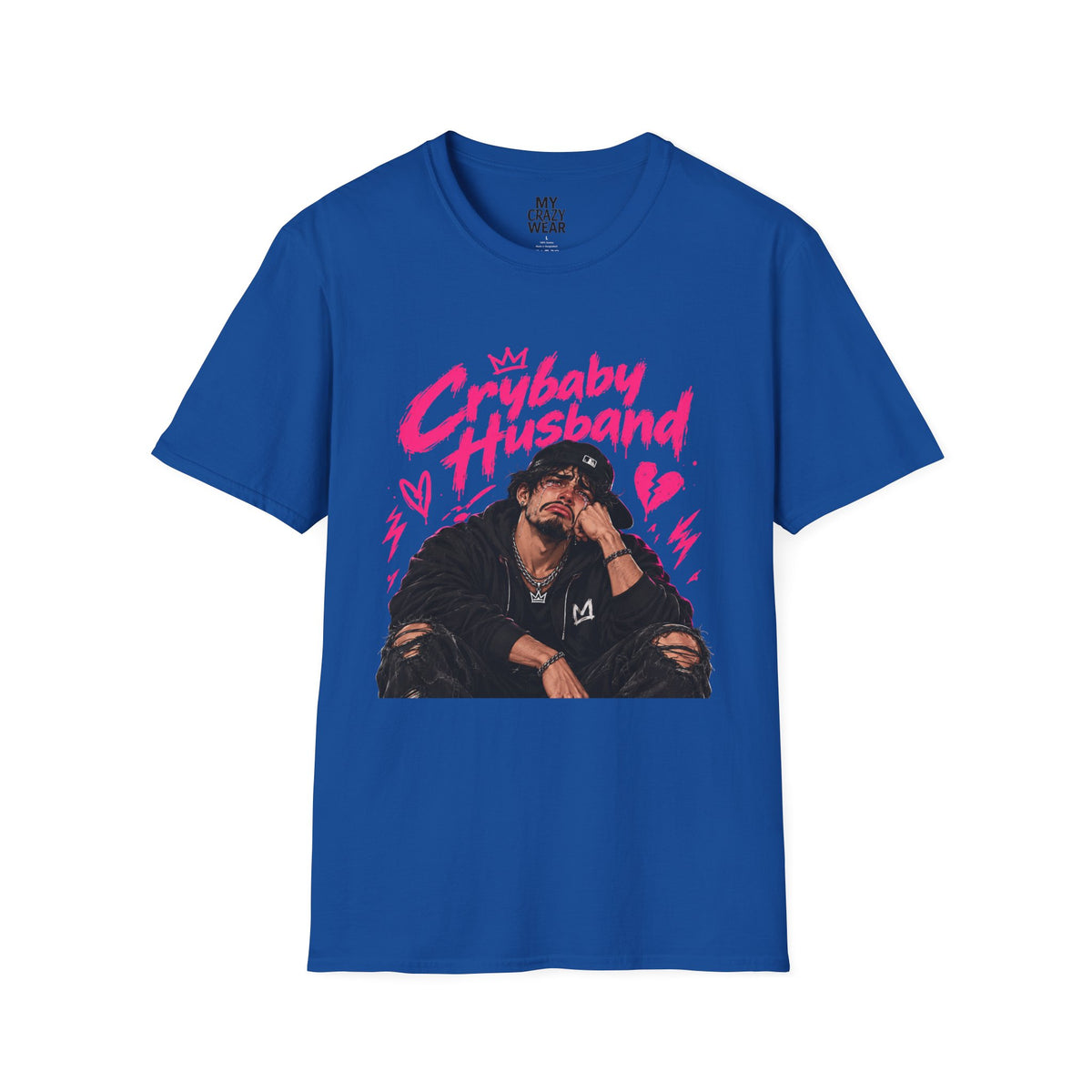 Crybaby Husband T-Shirt — Edgy Streetwear Graphic Tee