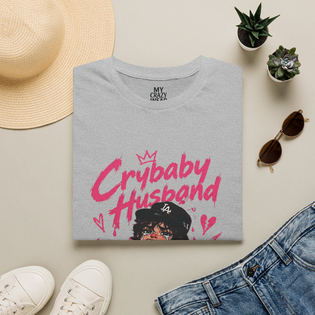Crybaby Husband T-Shirt — Cute Retro Cartoon Graphic Tee