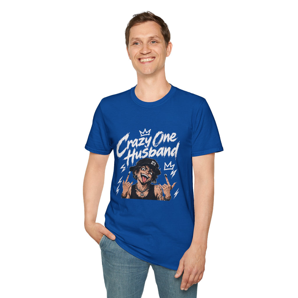 Crazy One Husband T-Shirt — Funny Husband Graphic Tee