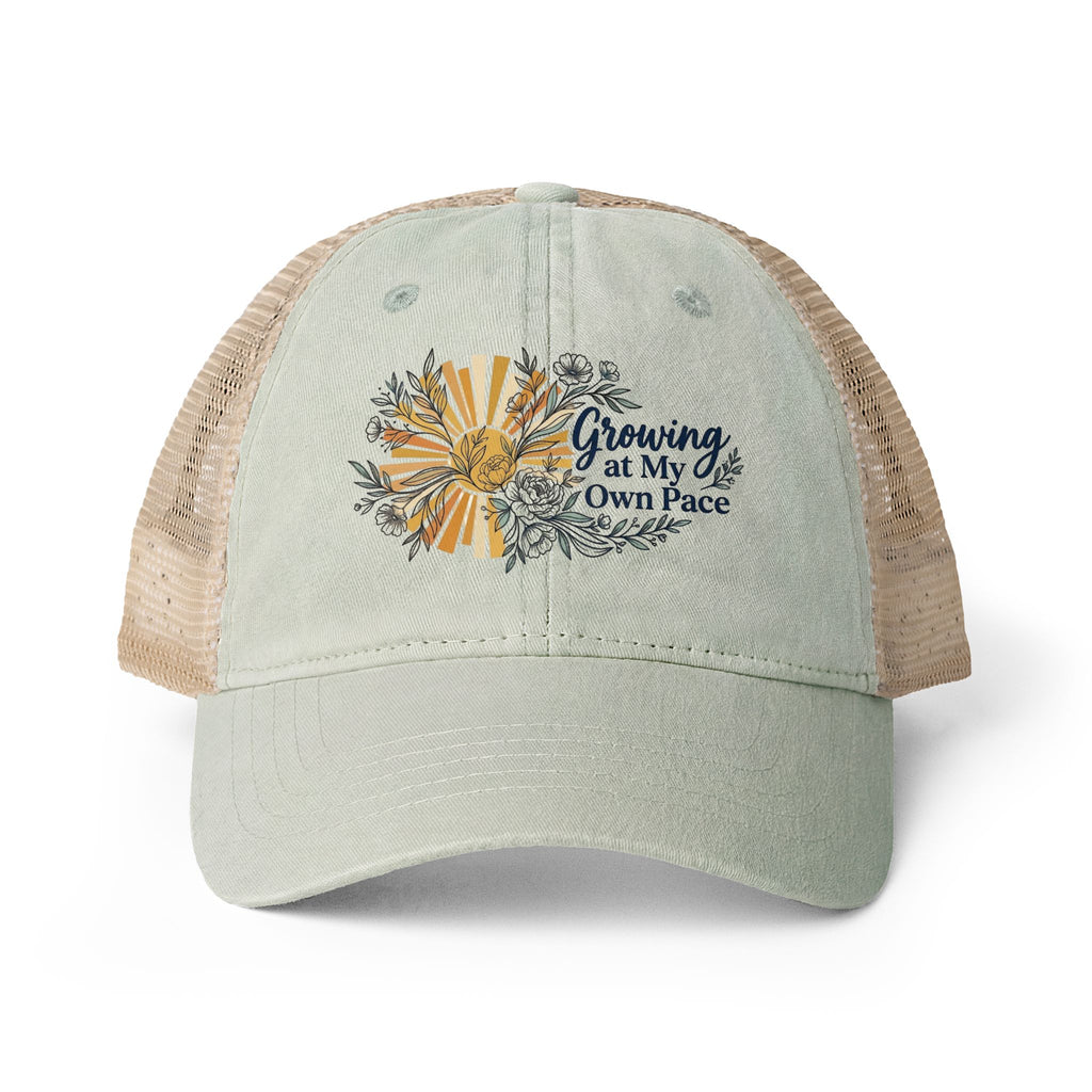 Women's Washed Mesh-Back Cap