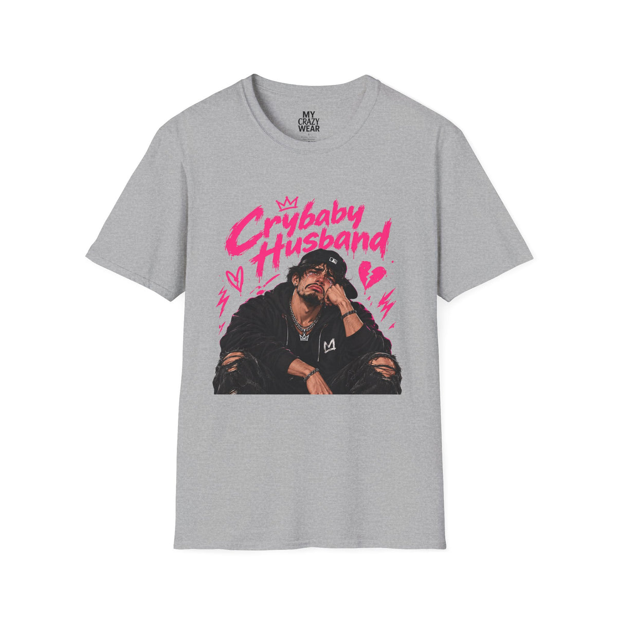 Crybaby Husband T-Shirt — Edgy Streetwear Graphic Tee