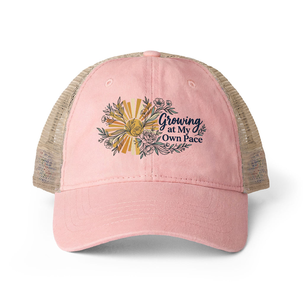 Women's Washed Mesh-Back Cap