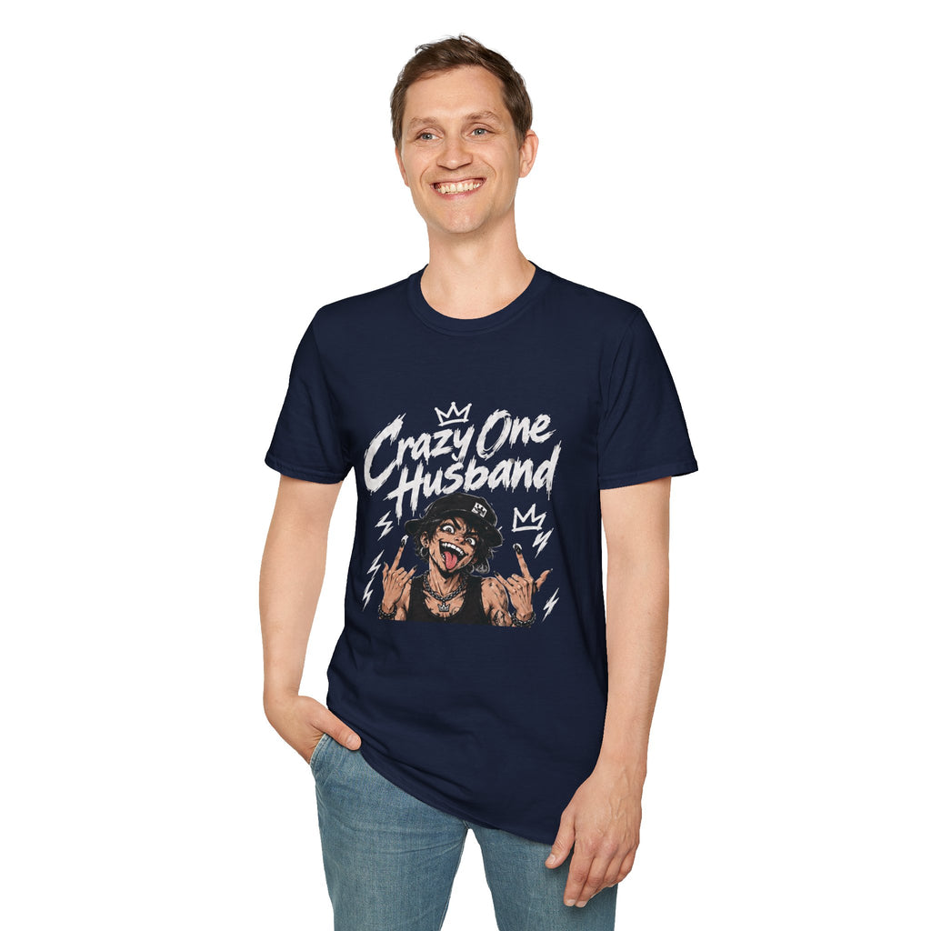 Crazy One Husband T-Shirt — Funny Husband Graphic Tee