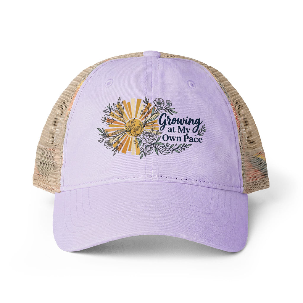 Women's Washed Mesh-Back Cap