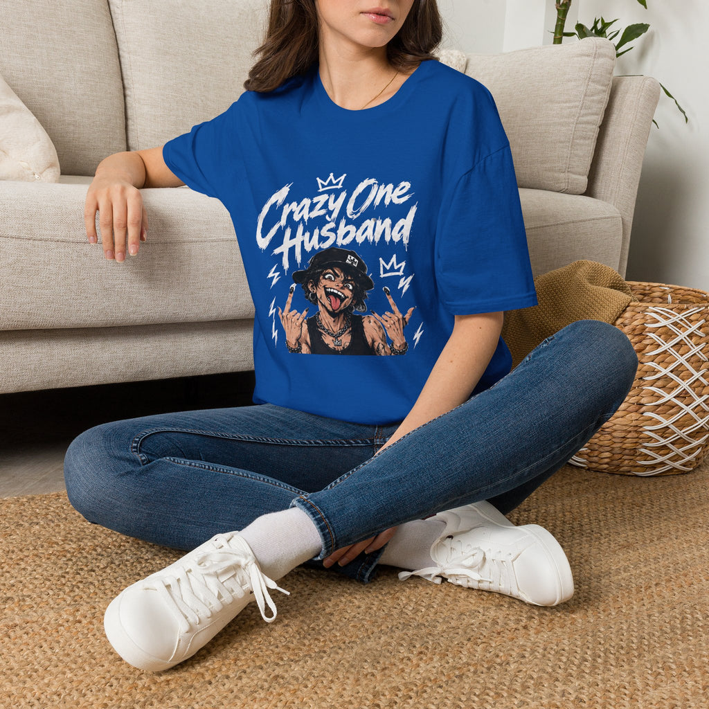 Crazy One Husband T-Shirt — Funny Husband Graphic Tee