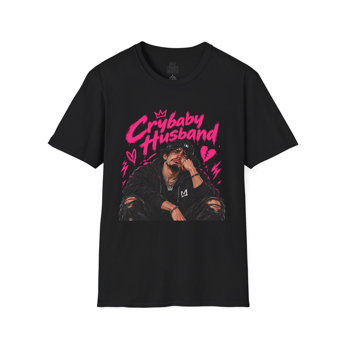 Crybaby Husband T-Shirt — Edgy Streetwear Graphic Tee